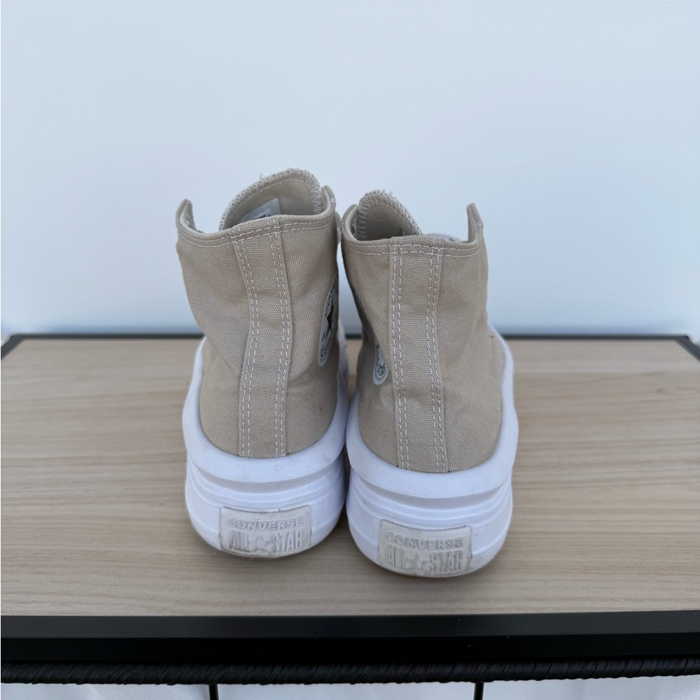 Tan converse high tops - Picture 5 of 7